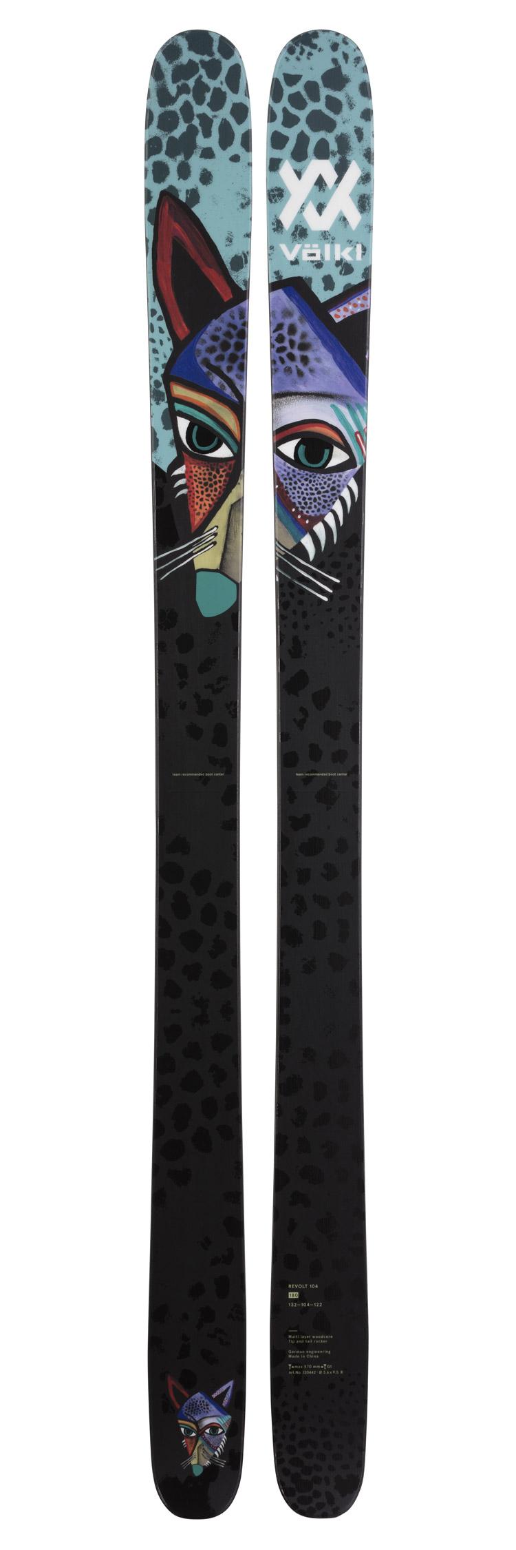Volkl Alpine Ski Set Revolt 104 Bindings Winter 22 Glisshop