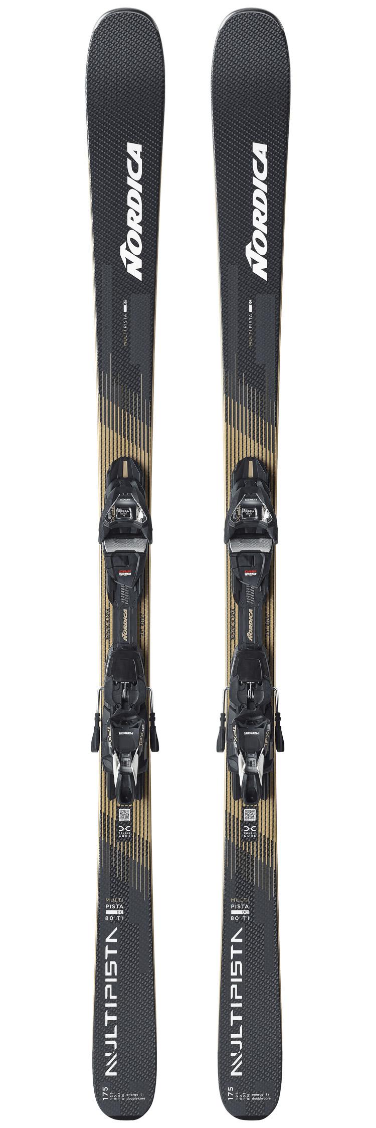 Nordica - Pack Ski Multipista Dc 80 Ti Fdt - 175 + Tpx 12 Fdt Black Or - Ski