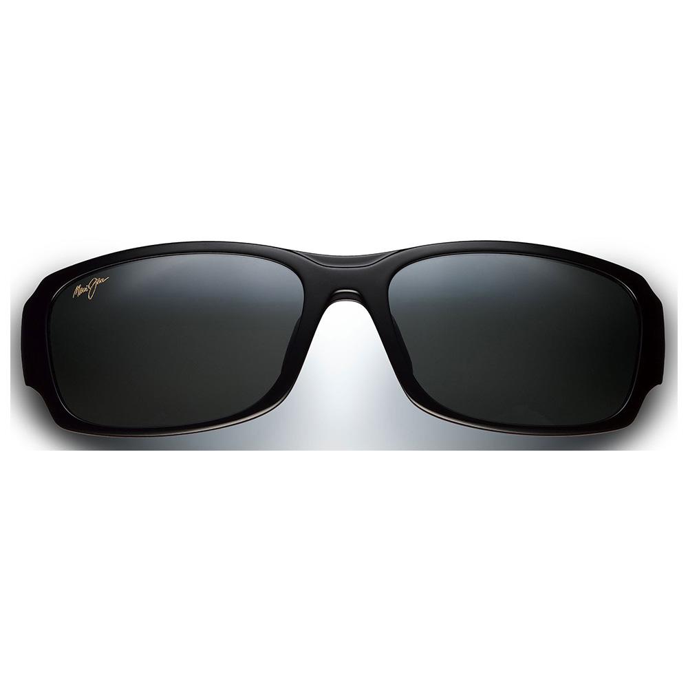 Maui Jim Sunglasses Bamboo Forest Noir Brillant Degrade Gris Neutre Summer 2021 Glisshop
