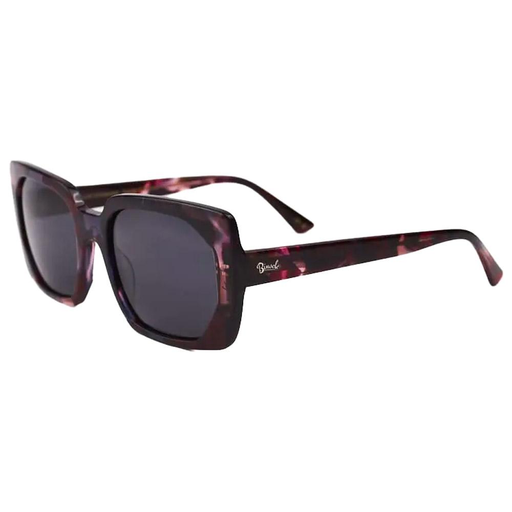 Binocle Eyewear - Petra Shiny Tortoise Red Gradient Grey Polarized - Sunglasses