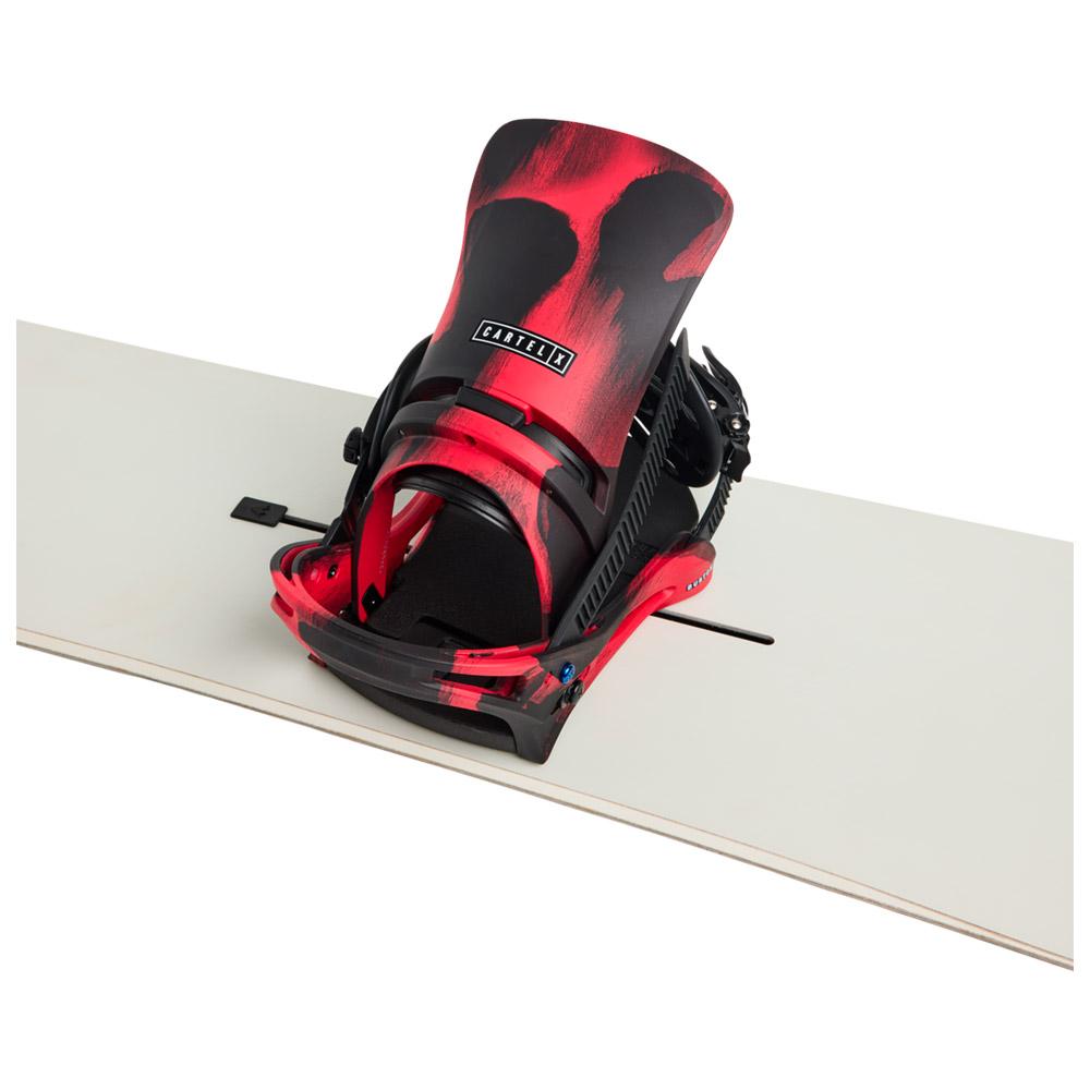 Fijaciones snowboard Burton Cartel X Black / Red - Invierno 2026