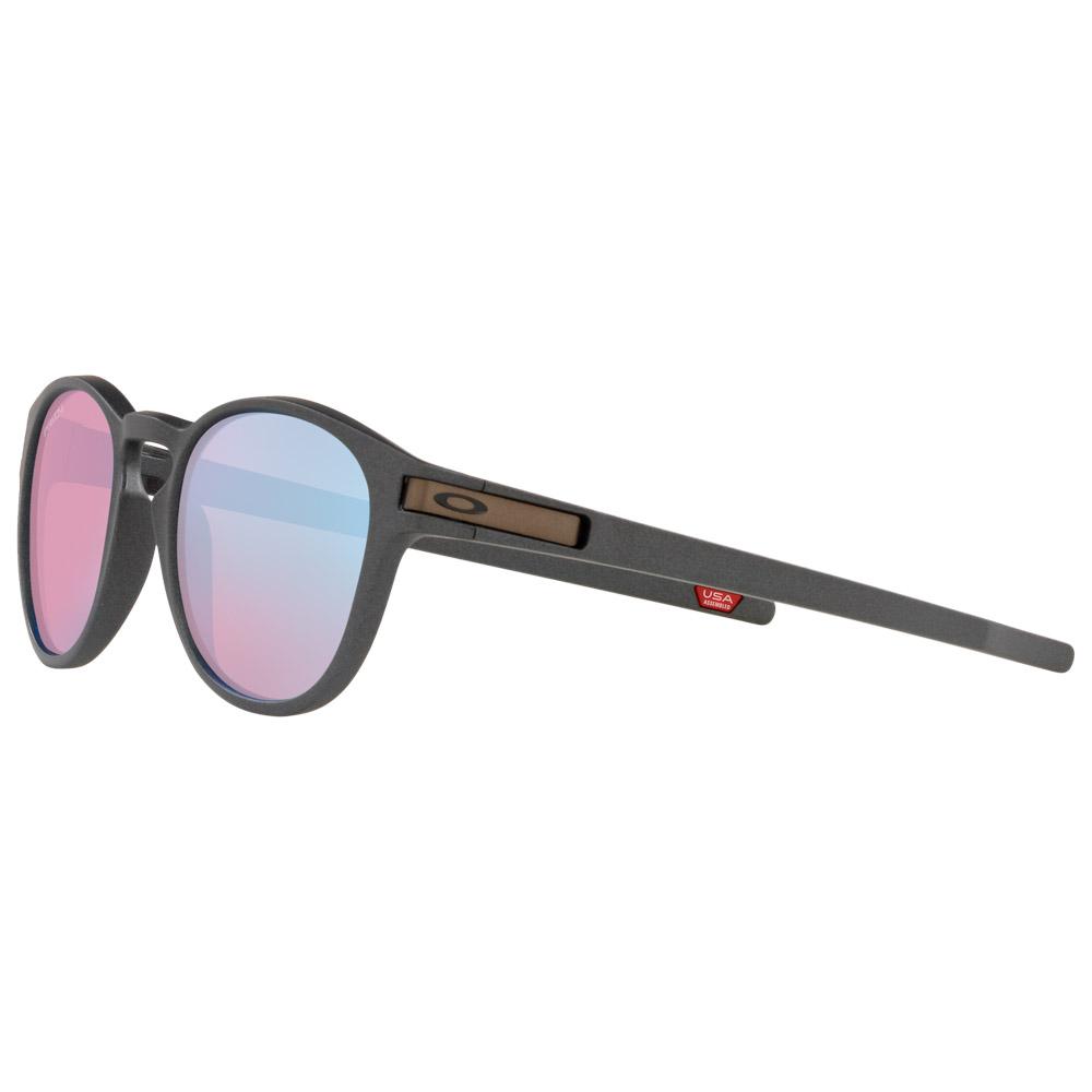 Zonnebrillen Oakley Latch Steel Prizm Snow Sapphire Zomer 2023