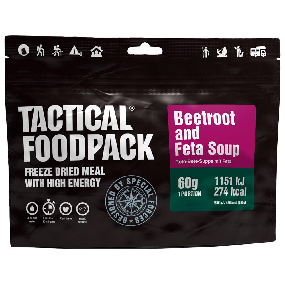 Tactical Foodpack - Soupe Betteraves et Feta 60g - Gefriergetrocknetes Essen - Glisshop.de