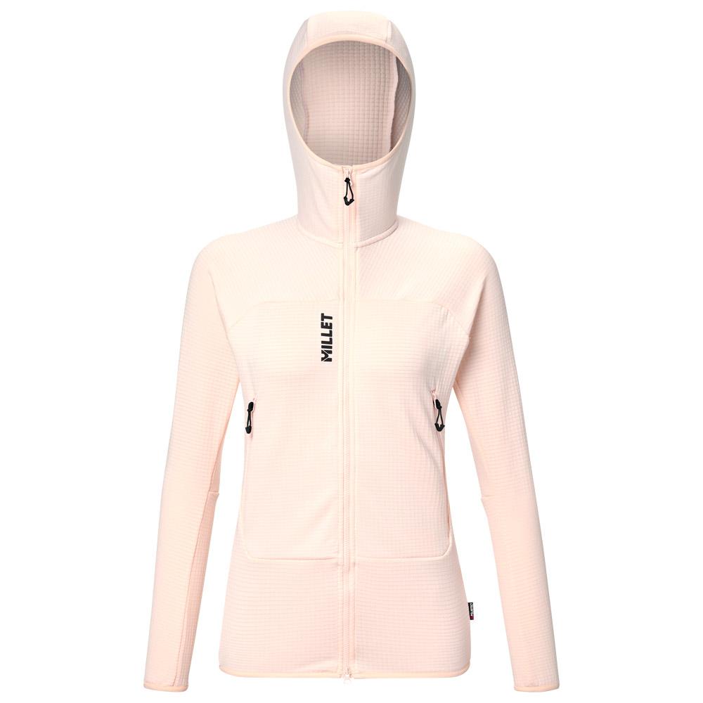 Millet - Fusion Grid Hoodie W Vanilla Cream - S - Fleece