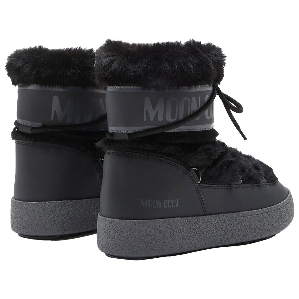 ミドルブーツ MOON BOOT LTRACK TUBE FAUX-FUR BLACK BOOTS BLACK LTRACK LOW BLACK FAUX-FUR BOOTS | Moon Boot®