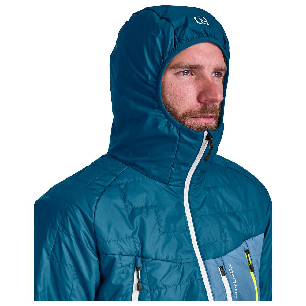 Ortovox Ski Jacket Swisswool Piz Boè Jkt M Petrol Blue Winter