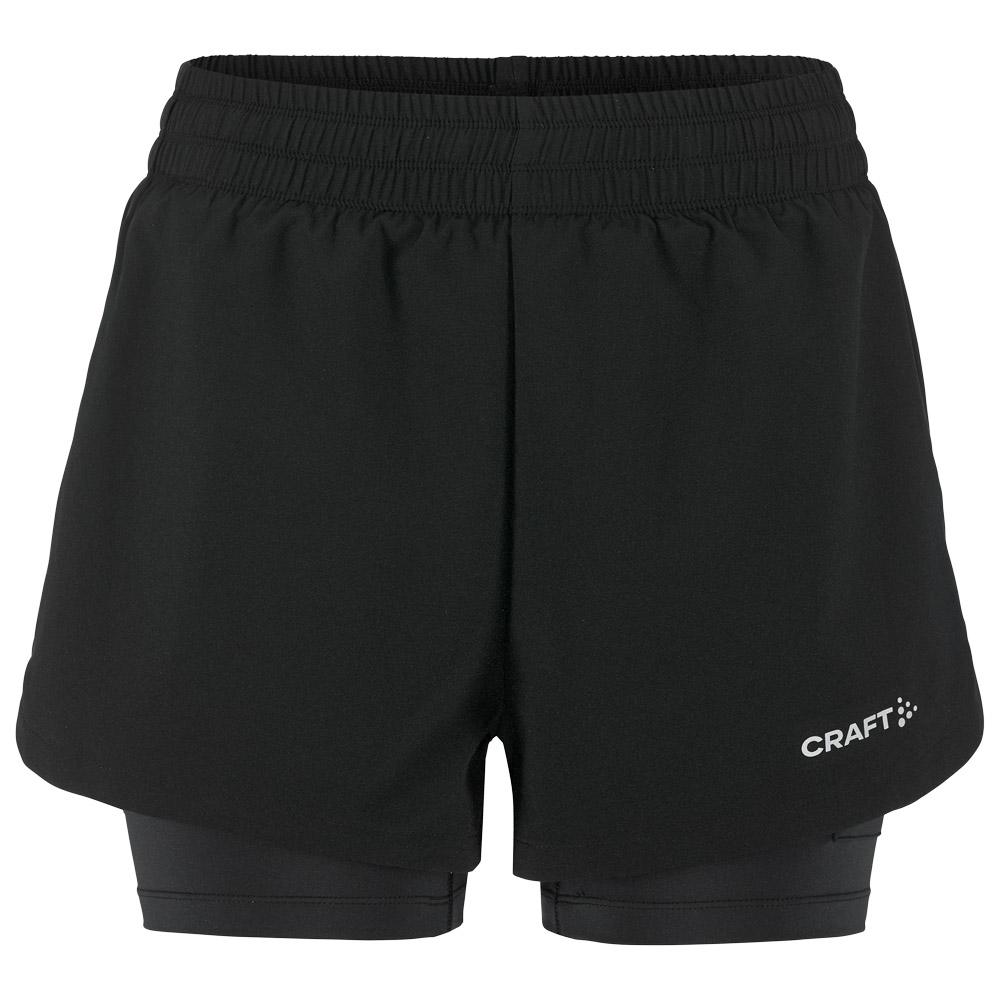 Craft - Adv Essence 2 In 1 Shorts II W Black - XS - Trail shorts
