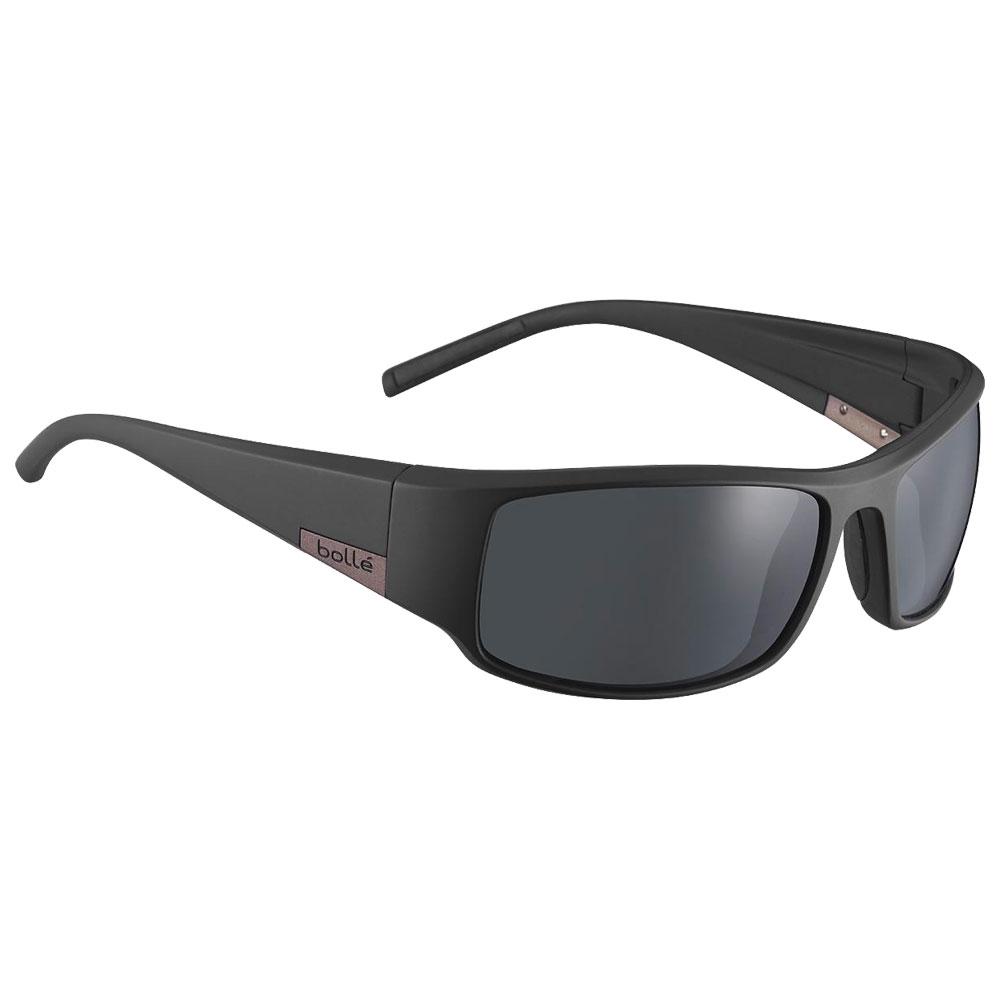 Bollé - King Black Matte Phantom Brown Gun Photochromic - Sonnenbrille - Schwarz - Herren - Glisshop.de