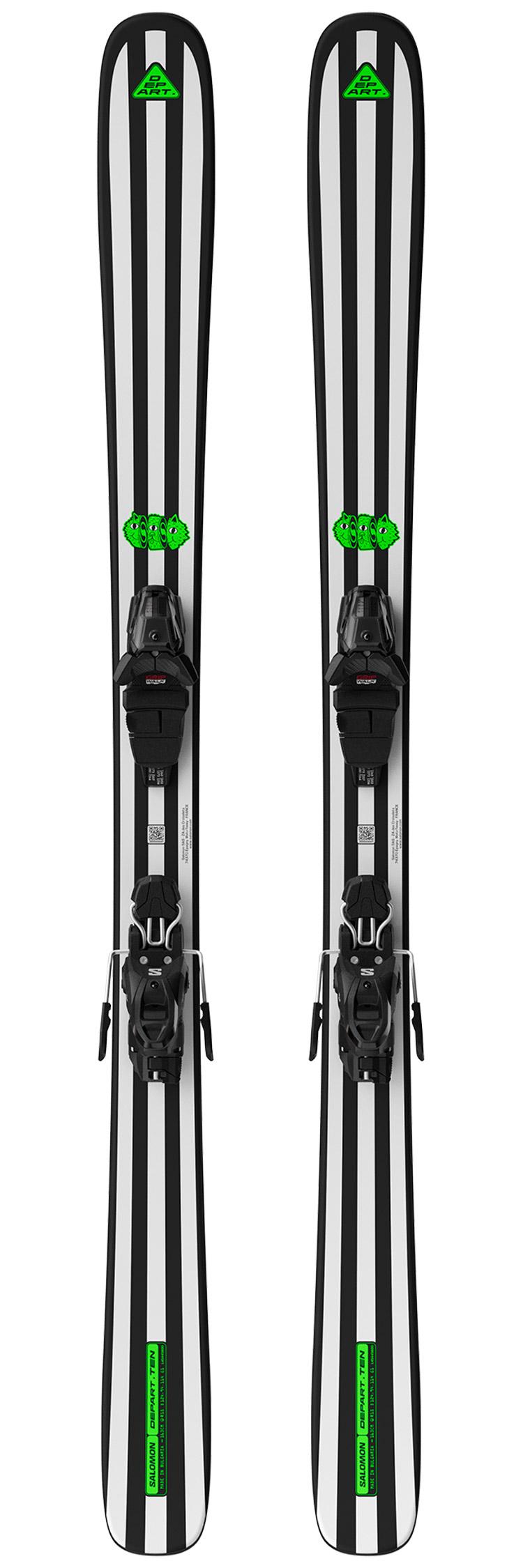 Salomon - Pack Ski E Départ Ten - 163 + E M10 GW Black - Ski