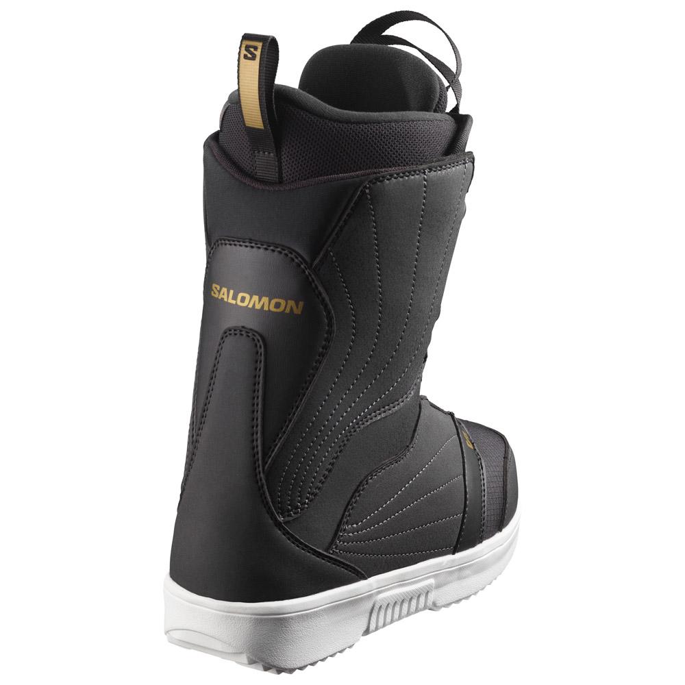 Salomon Boots Pearl Boa Black Gold - Winter 2026 | Glisshop