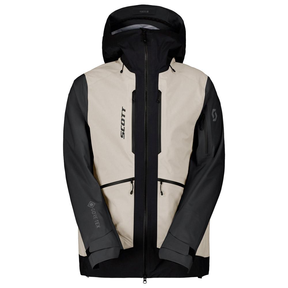Scott - M's Jacket Vertic Gore Tex 3 Layer Black Dust White - S - Technische Jacke - Größe S - Schwarz - Herren - Glisshop.de