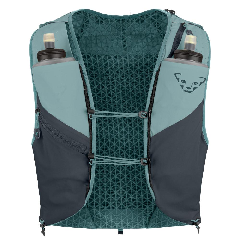 Dynafit - Alpine 8 Vest Smoke Blue Cinder - XL - Trail running hydration vest