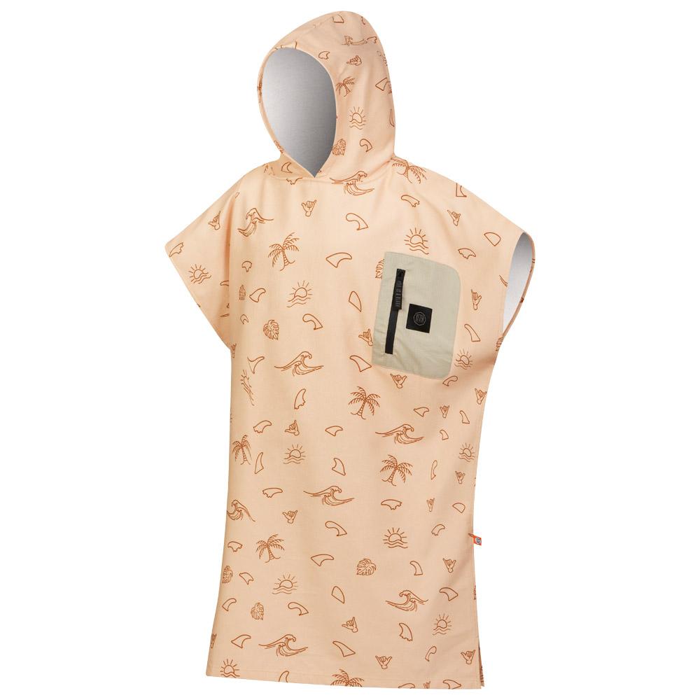 After Essentials - Tech Pocket Series Poncho Fins Print - Changing Robe