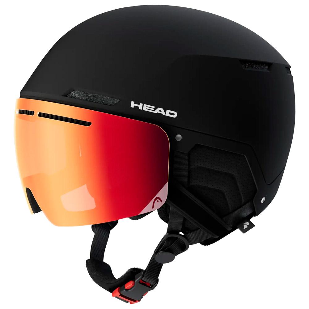 Head - Cinema Pro Black Red Yellow - M-L - Helmet w/ visor