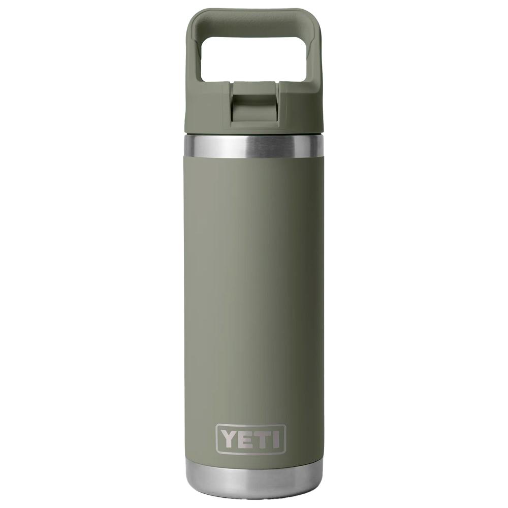 Yeti - Rambler 18 Oz (532 ml) Straw Bottle Pampa Green - Water Bottle