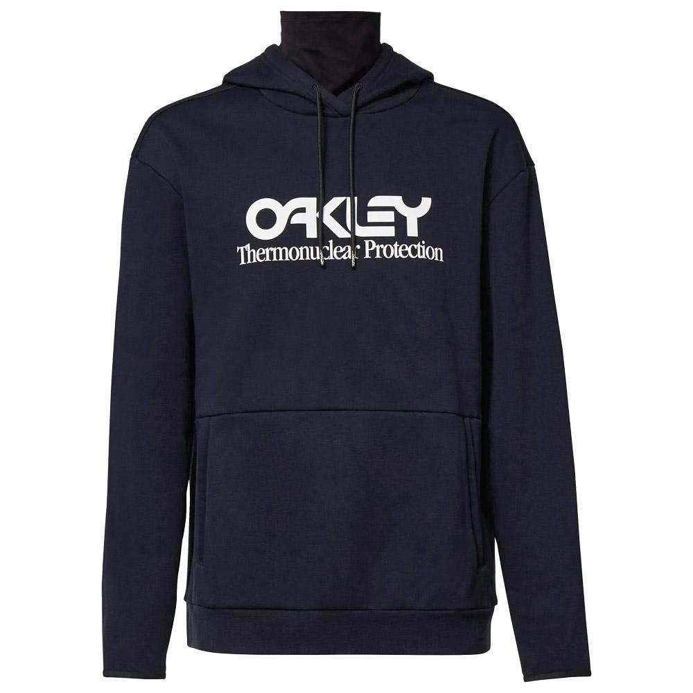 Oakley - Rider Long 2.0 Hoodie Black White - S - Sweatshirt - Größe S - Schwarz - Herren - Glisshop.de