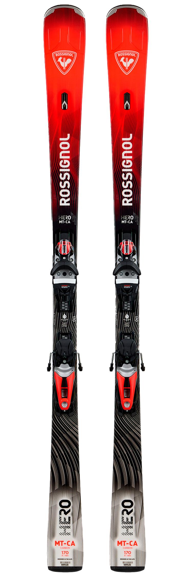 Rossignol - Pack Ski Hero Mt Ca Konect - 154 + Nx 12 Konect Gw B80 Silver Red - Ski