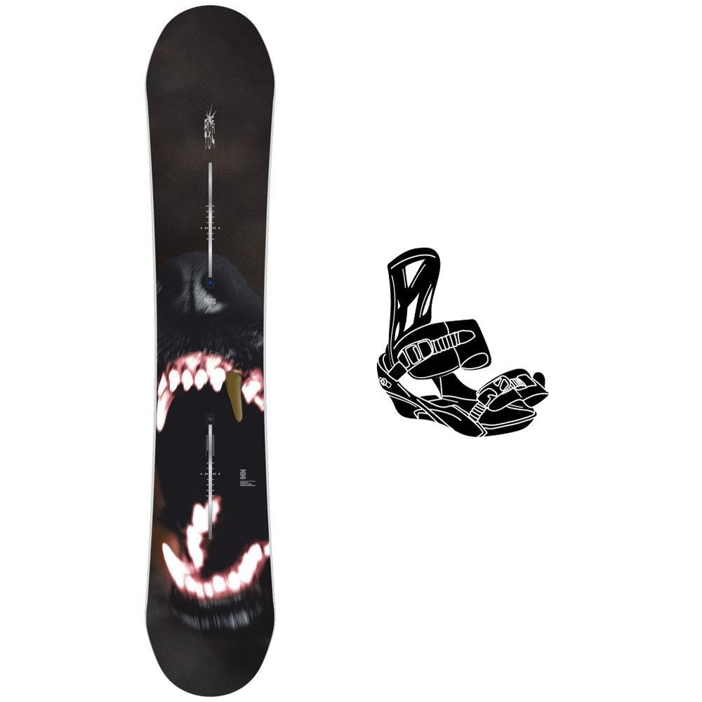 Burton - Snowboard-Set Process Bad Dog + Bdg - Snowboard