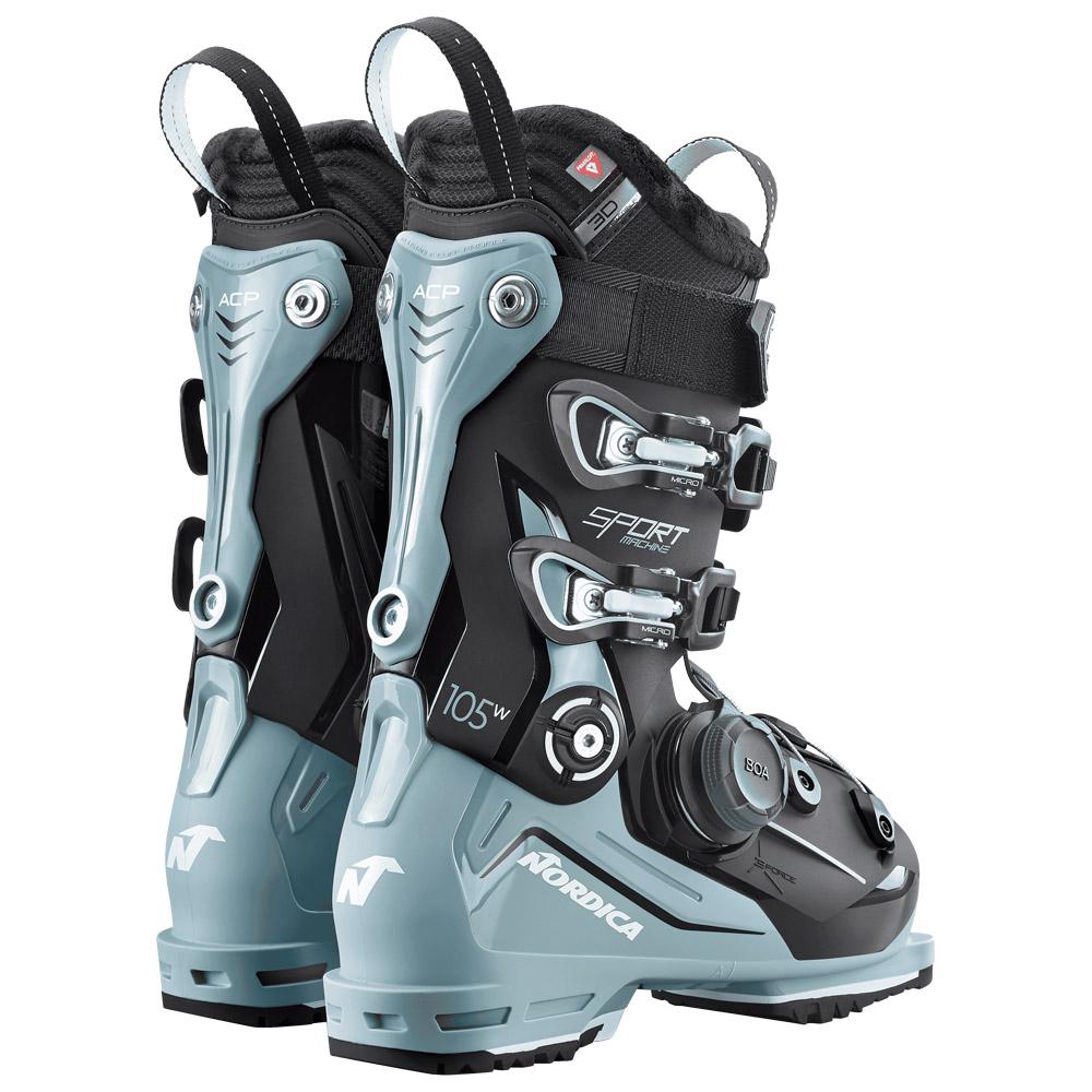 Bottes De Ski Nordica Sport Machine Homme - 24.5 (285 Mm), Gris/blanc