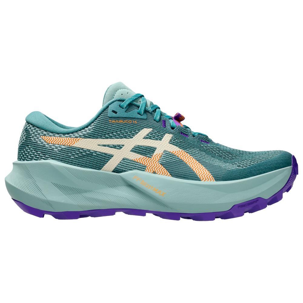 Asics - Trabuco 14 Wmn Foggy Teal Radiant Amethyst - 40.5 - Trail shoes