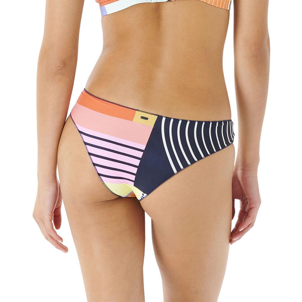 Rip Curl Women's Tropic Oasis Luxe Hipster Bikini Bottom - Microfiber, Skimpy Coverage, V-Strap Detail