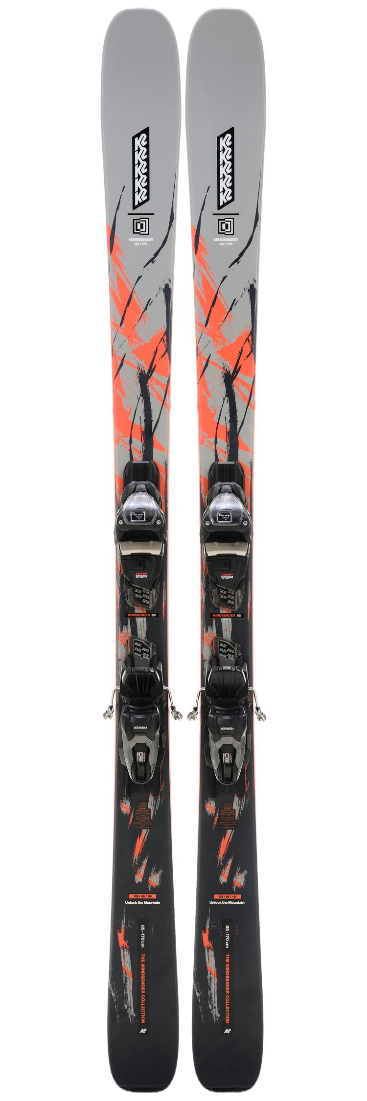 K2 - Pack Ski Mindbender 85 Quikclik - 177 + M3 11 Compact Quikclik 85mm Black Anthracite - Ski