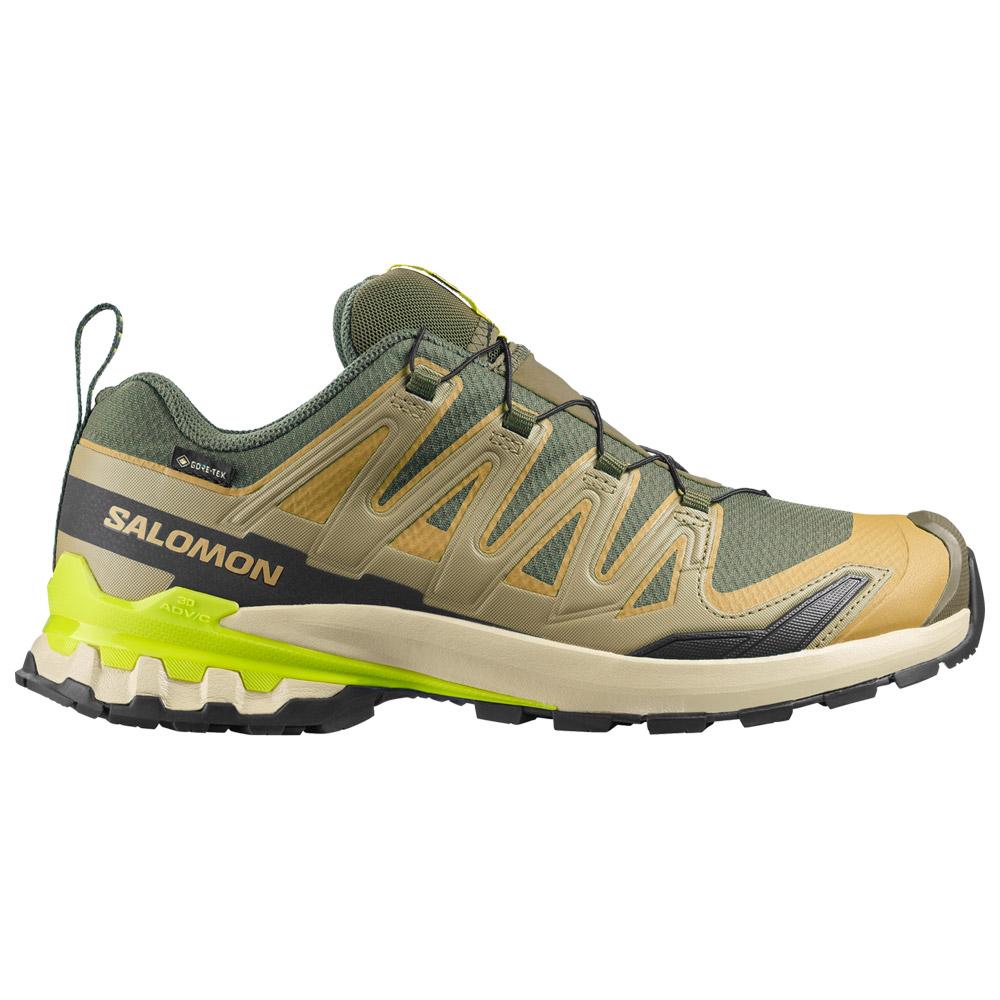 Salomon - Xa Pro 3D V9 Gore-Tex Grape Leaf Aloe Acid Lime - 9.5 - Trail shoes
