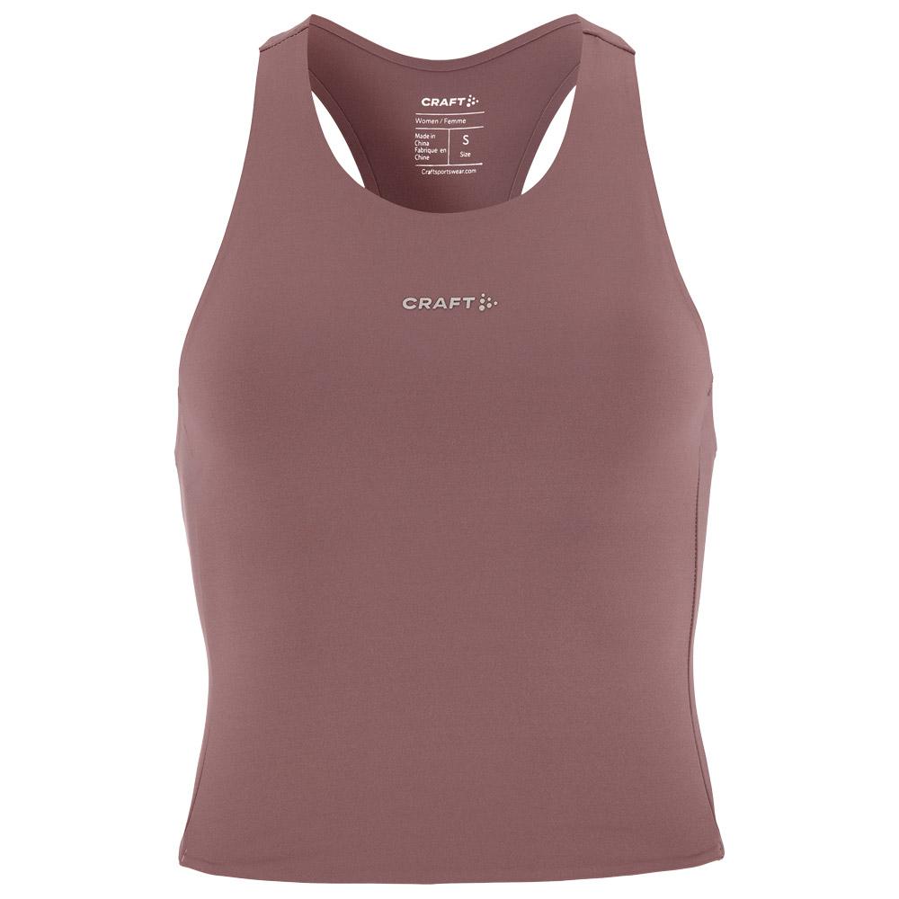 Craft - Hypervent Cropped Purple - XS - Trail tee-shirt