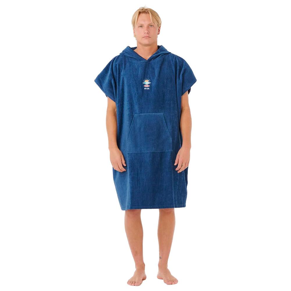 Rip Curl - Logo Hooded Towel Navy - Changing Robe