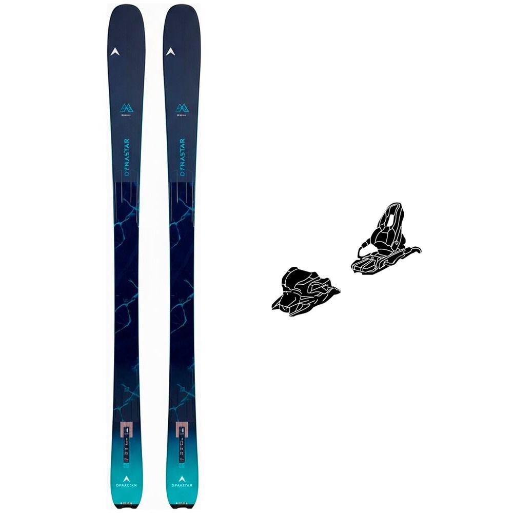 Dynastar - Alpine ski set M-Cross W 82 + bindings - Ski