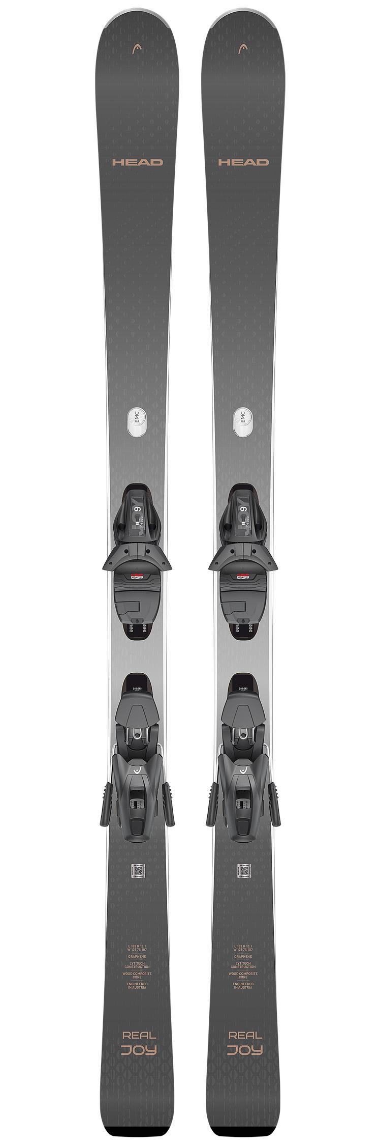 Head - Pack Ski E.Real Joy - 158 + Joy 9 Gw Slr Br.78 Solid Black - Ski