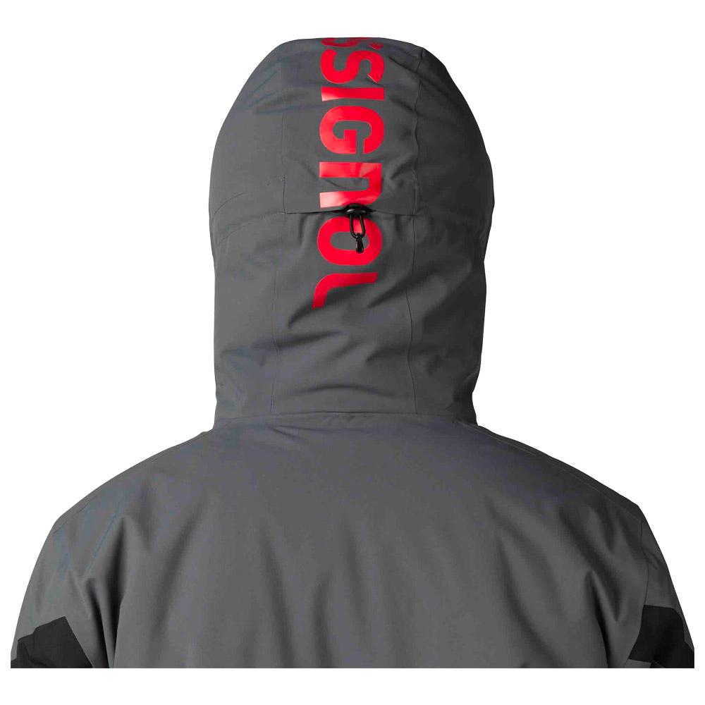Rossignol Ski Jacket Controle Onyx Grey Winter 2024 Glisshop