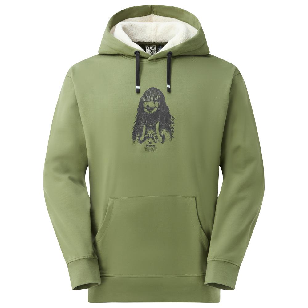 Picture - Dad & Son Plush Olivine - M - Sweatshirt