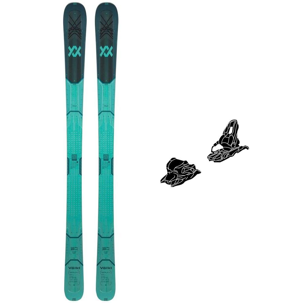 Volkl - Pack Ski Mantra 84 W - 156 + 11.0 Tp 90mm Black Anthracite - Ski - Größe 156 - Schwarz - Damen - Glisshop.de