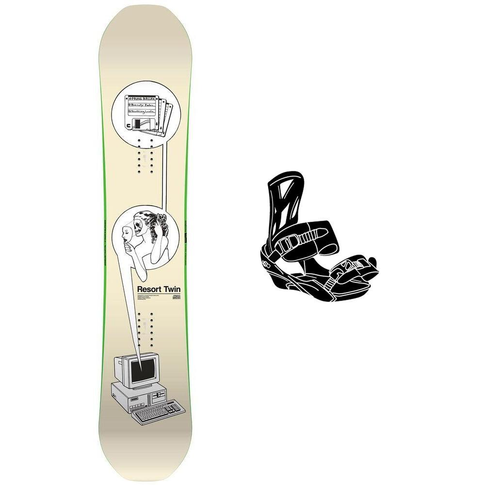 Capita - Snowboard set Resort Twin + Fix - Snowboard