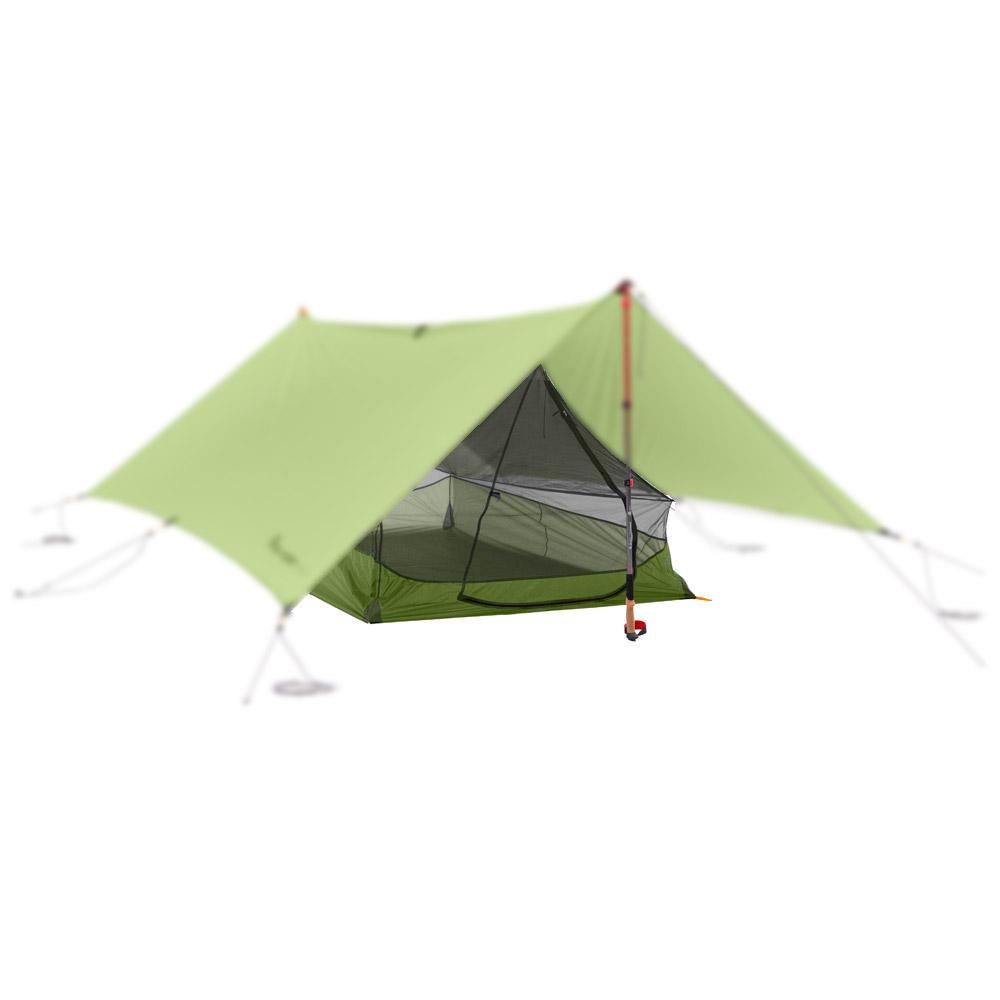 Sea To Summit - Escapist Mosquito Medium Green Translucide Black - Mückennetz