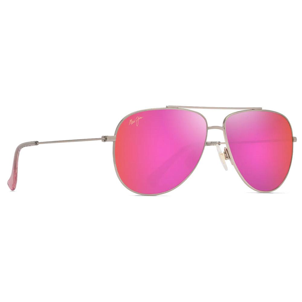 Maui Jim - Hauoli Xs Gradient Brun Shiny Light Gold Maui Sunrise MauiPure - Sonnenbrille - Gold - Glisshop.de