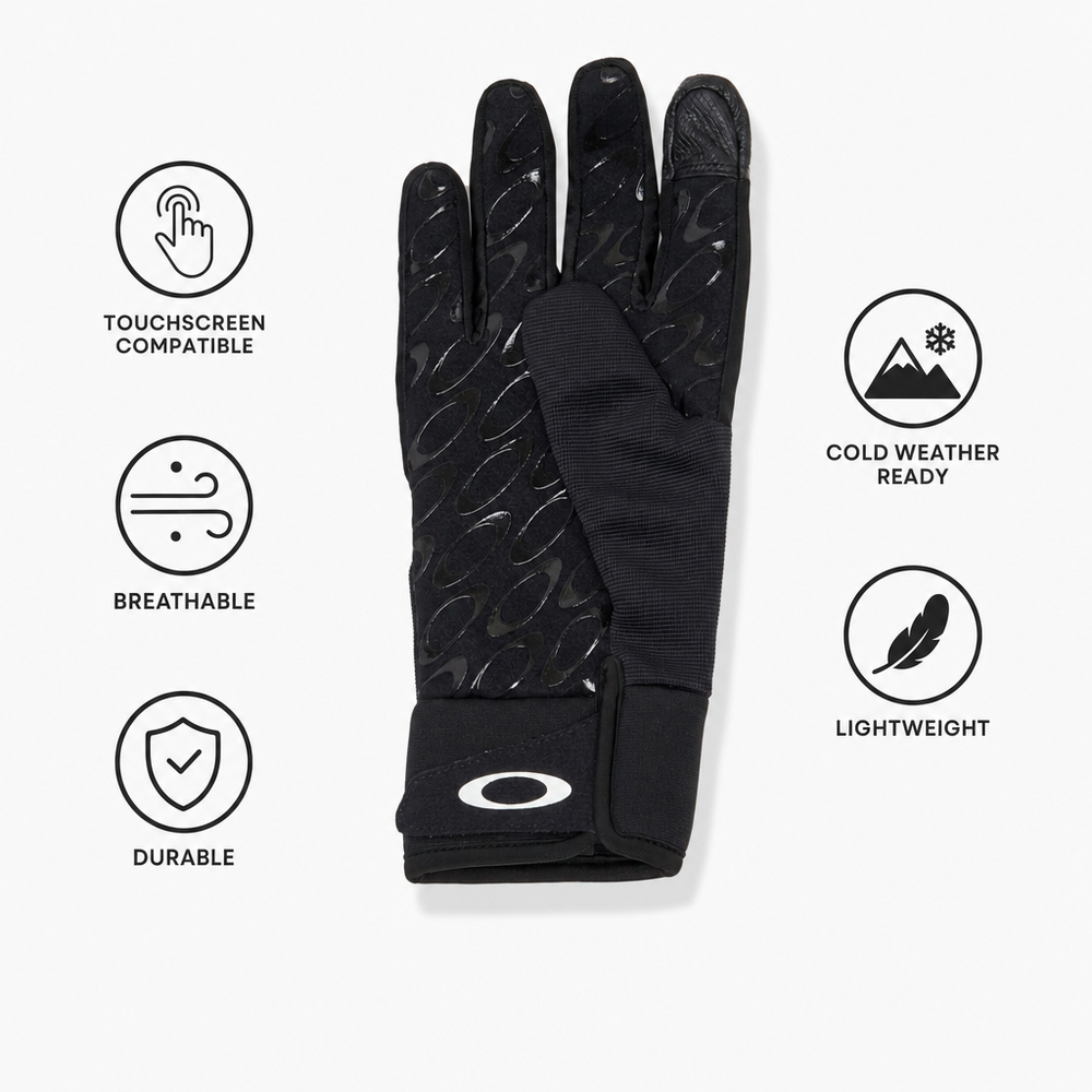 Oakley - Factory Ellipse Glove Blackout - L - Ski-Handschuhe