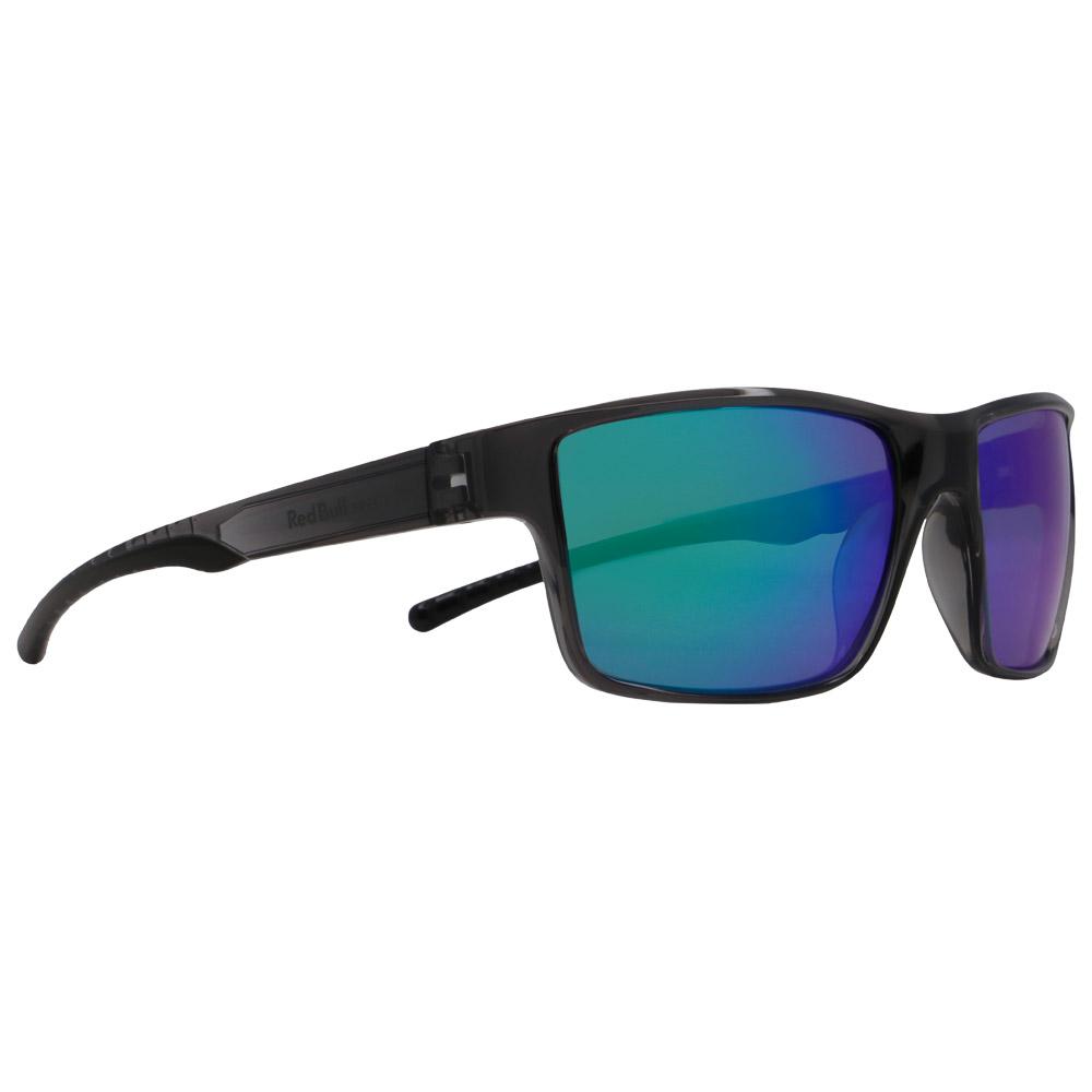 Red Bull Spect - Chase Shiny X'Tal Dark Grey Black Smoke Green Purple Mirror - Sonnenbrille - Schwarz - Glisshop.de