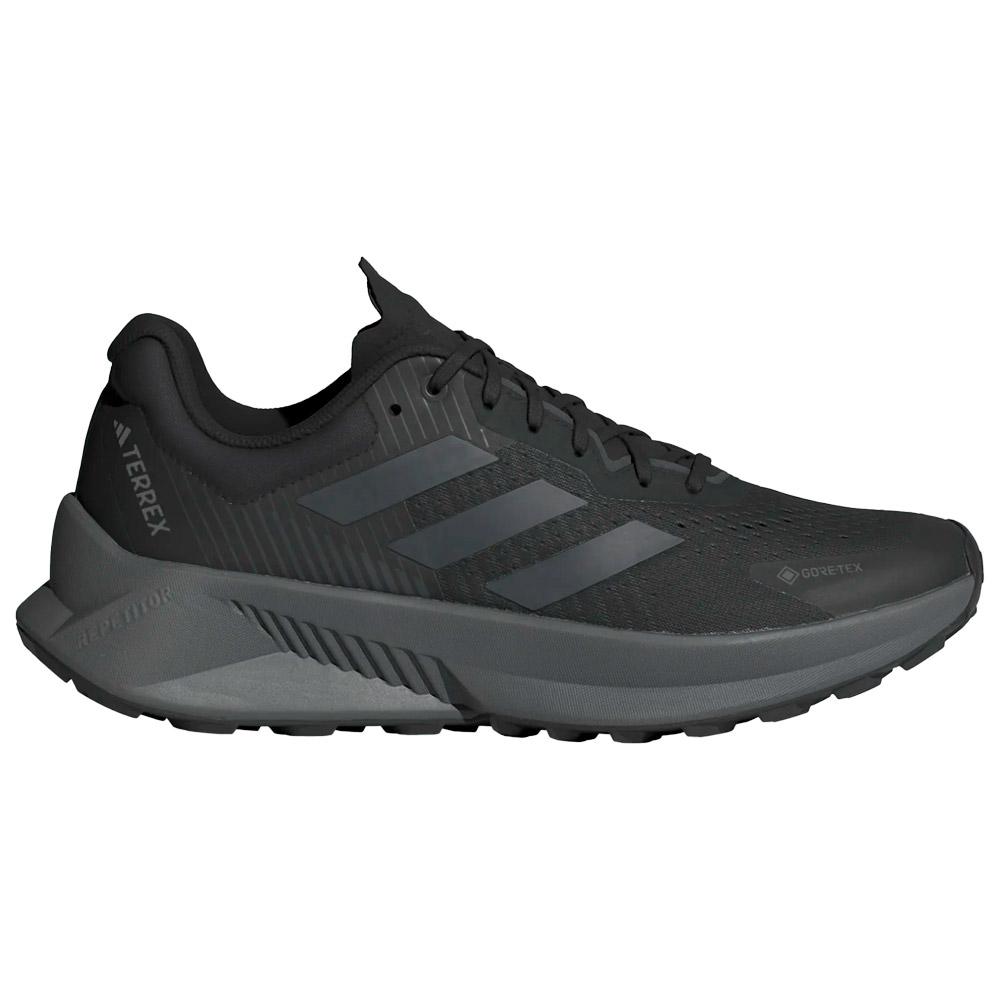 adidas - Terrex Soulstride Flow Gore-Tex Quicri Cblack Pnkfus - 39 1/3 - Trail shoes