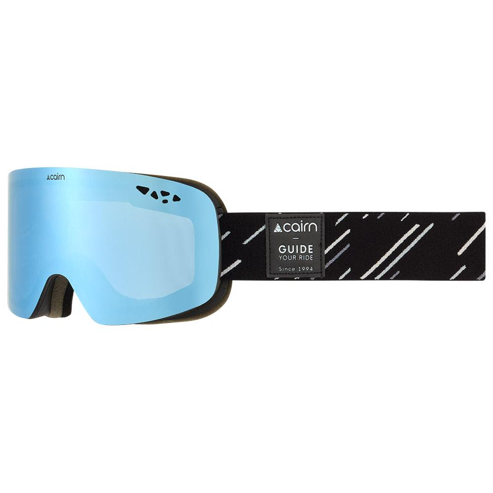 Cairn - Origin Pure Mat Black Blue - Skibrille - Schwarz - Glisshop.de