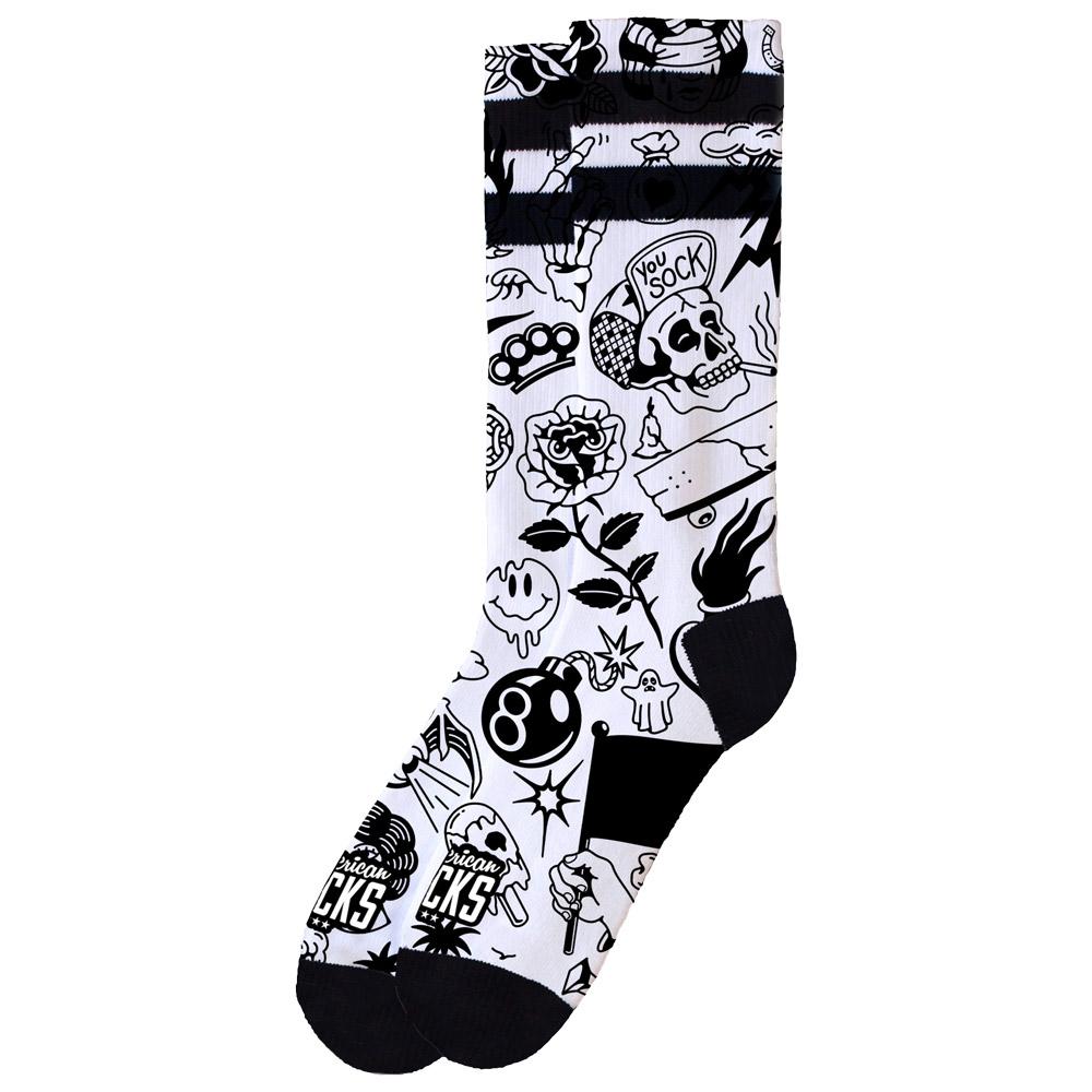 American Socks - The Original Signature Worth It - S-M - Socken - Größe S-M - WGoldth It - Glisshop.de