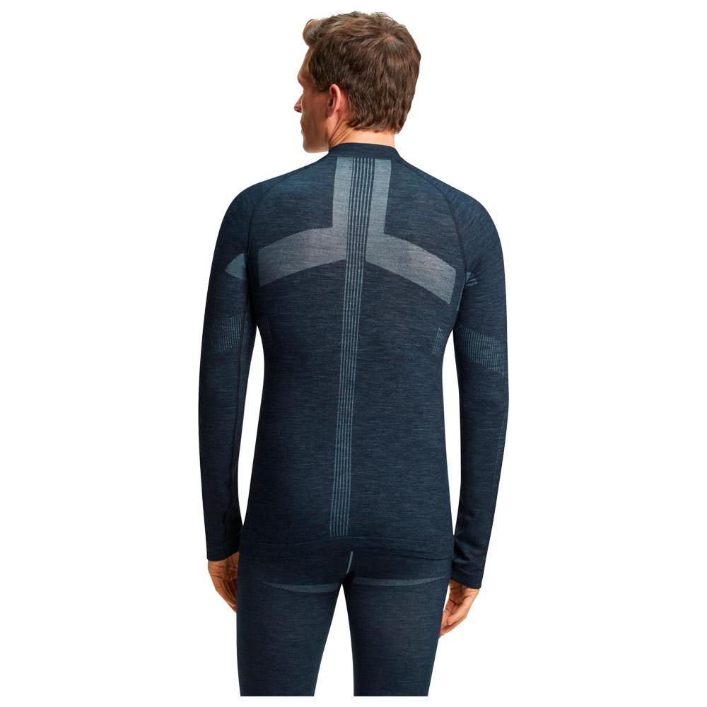 Falke Technical underwear Wool-Tech Longsleeved Shirt Trend M Space Blue -  Winter 2023 | Glisshop