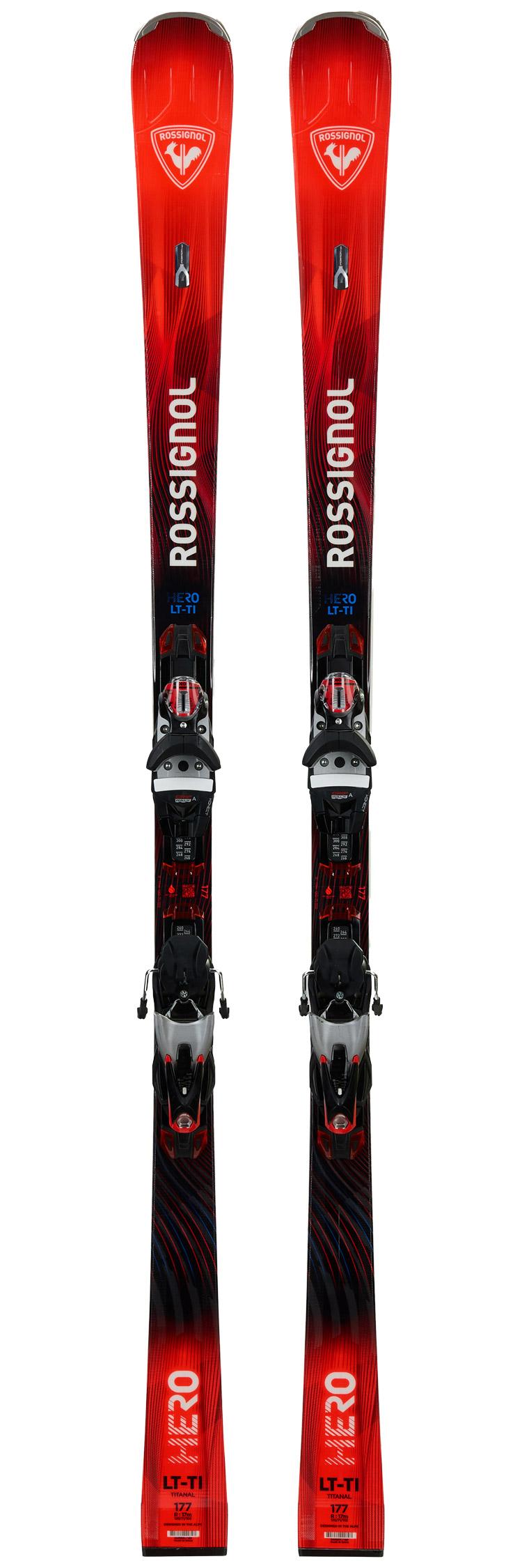 Rossignol - Pack Ski Hero Lt Ti Konect - 177 + Nx 12 Konect Gw B80 Silver Red - Ski - Größe 177 - Rot - Herren - Glisshop.de
