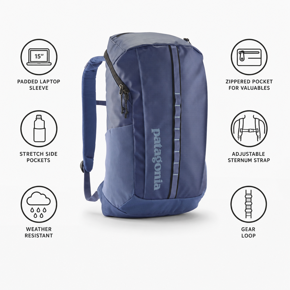 Patagonia Backpack Black Hole Pack 25L Current Blue - Summer 2025