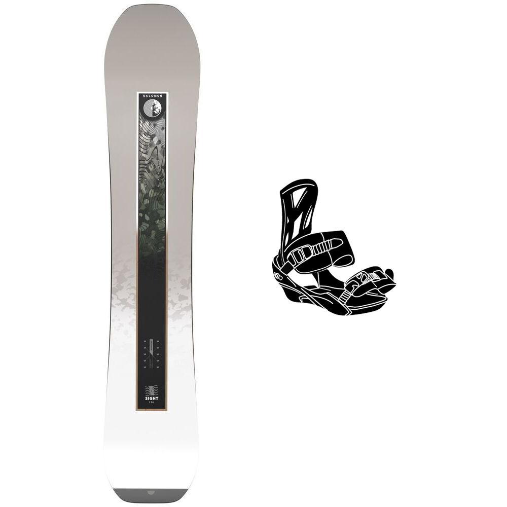 Salomon - Pack Snowboard Sight - 156 + Flite - Snowboard