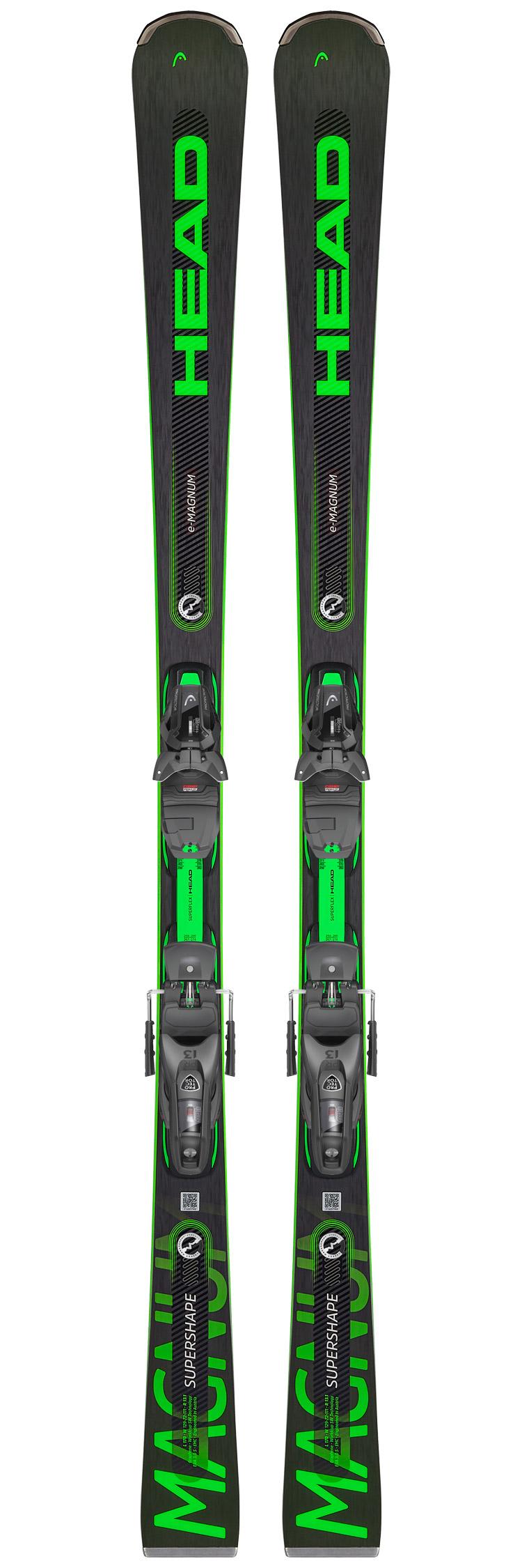 esquís HEAD SUPERSHAPE MAGNUM, liquidmetal, intelligence + Head Freeflex 11  - Mardosport.es