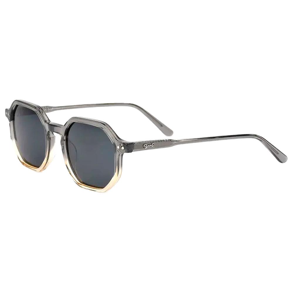 Binocle Eyewear - Bogota Shiny Sand Grey Grey Polarized - Sonnenbrille - Grau - Herren - Glisshop.de