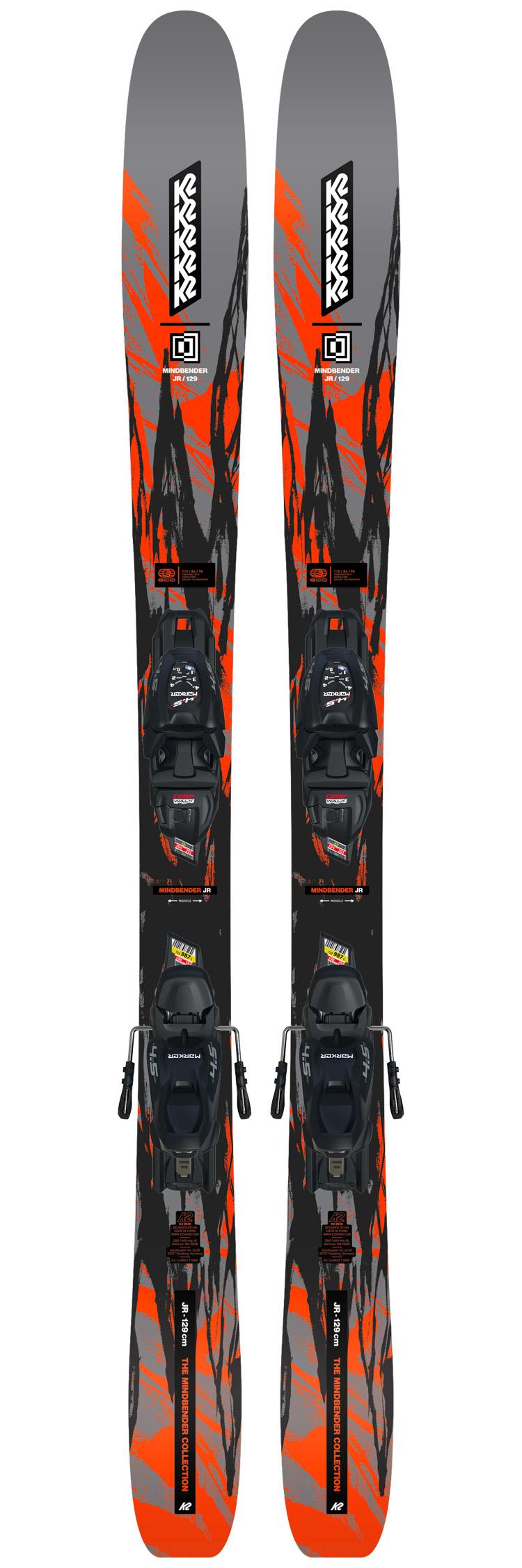 K2 - Pack Ski Mindbender Jr FDT - 139 + FDT 7.0 L 235 - 330 85mm Black - Ski