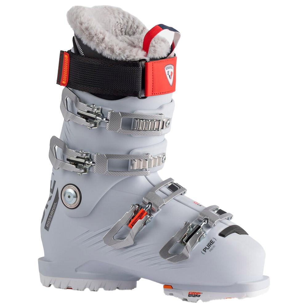 Rossignol - Pure Pro 90 Gw Snow Grey - 25 - Skischuh - Größe 25 - Grau - Damen - Glisshop.de